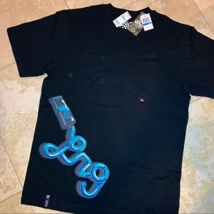 NWT LRG Black and turquoise t-shirt. No tags but worn once.